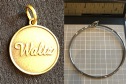 Bronze Colored:  Waltz (with free circle bracelet) 