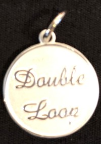 Silver Colored: Double Loop